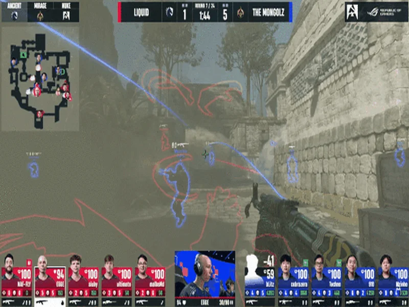 BLAST鹿特丹公开赛2026:独木难支,Liquid 0-2 MongolZ